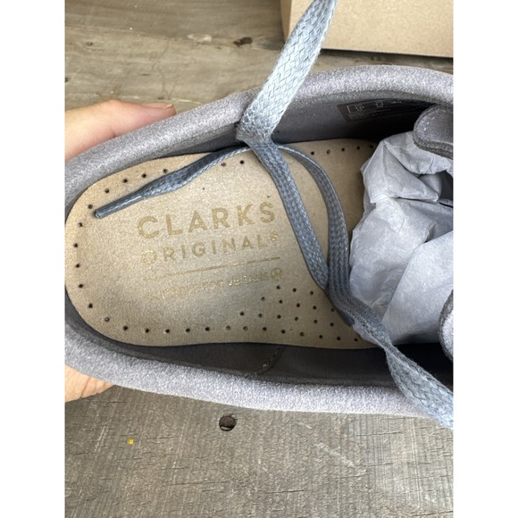 [26165991] MENS CLARKS Original WALLABEE Size‎ 11M Made In Portugal Excellent - Picture 15 of 16